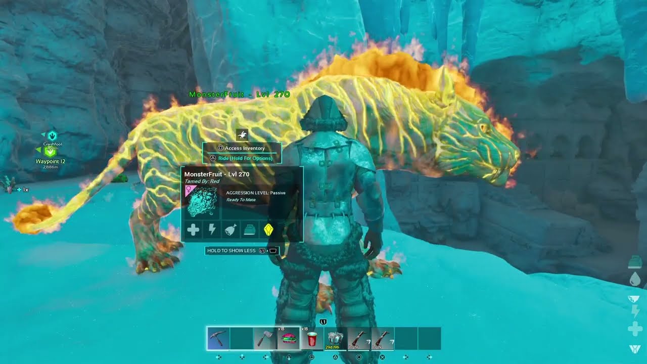 Ark Center Clever and devourer cave with pyro