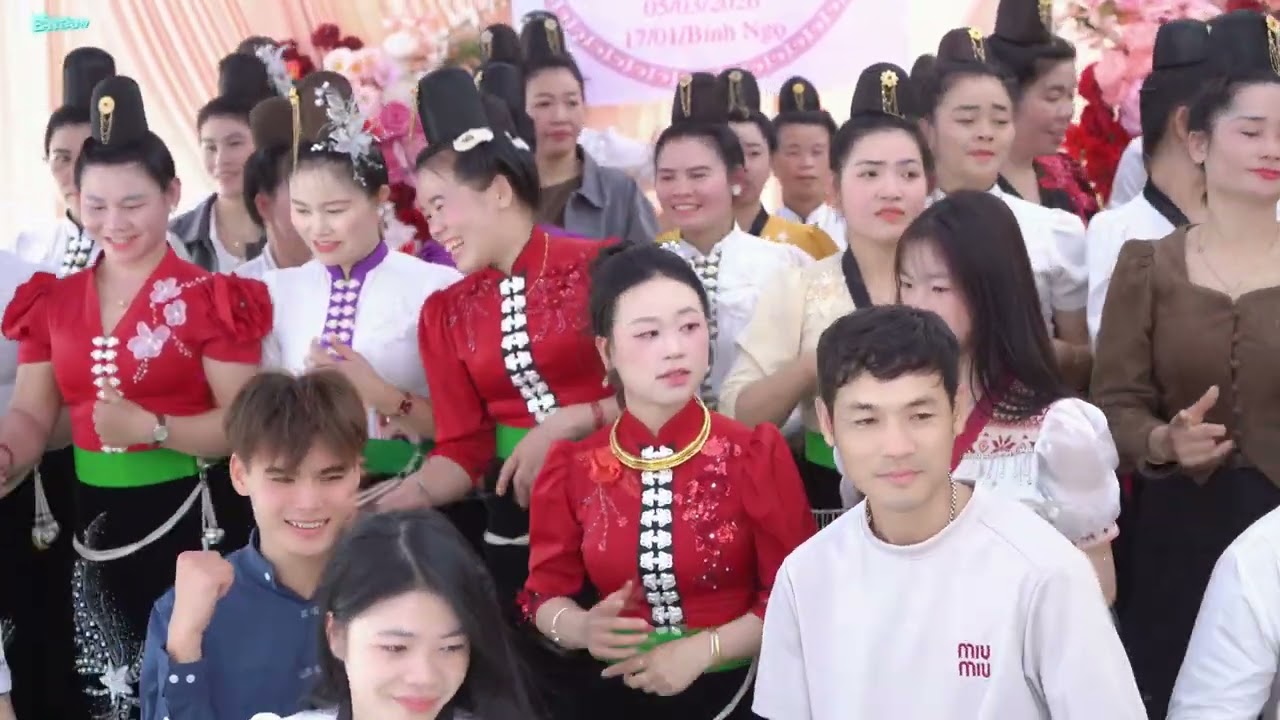 NHẢY NHIỆT TÌNH TẠI LỄ VU QUY / ĐỨC XUÂN & NGỌC THẢNH - TẠI BẢN TÂU 2 XÃ THANH NƯA ĐIỆN BIÊN