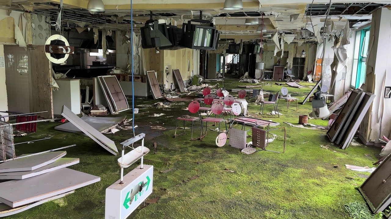 緑に埋もれてしまった廃スキー場を探索してみた