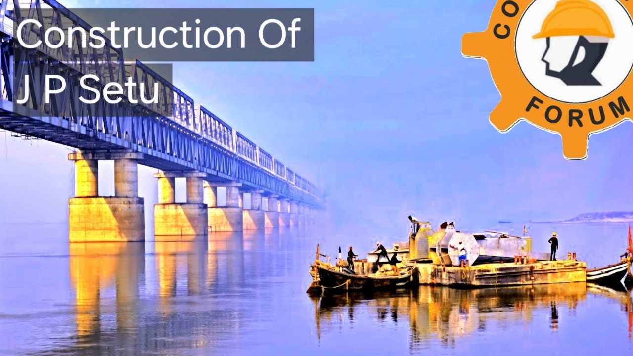 Construction of Rail-Cum-Road Bridge Across River Ganga At Patna (Digha-Sonepur) @MAHESH_IRCON