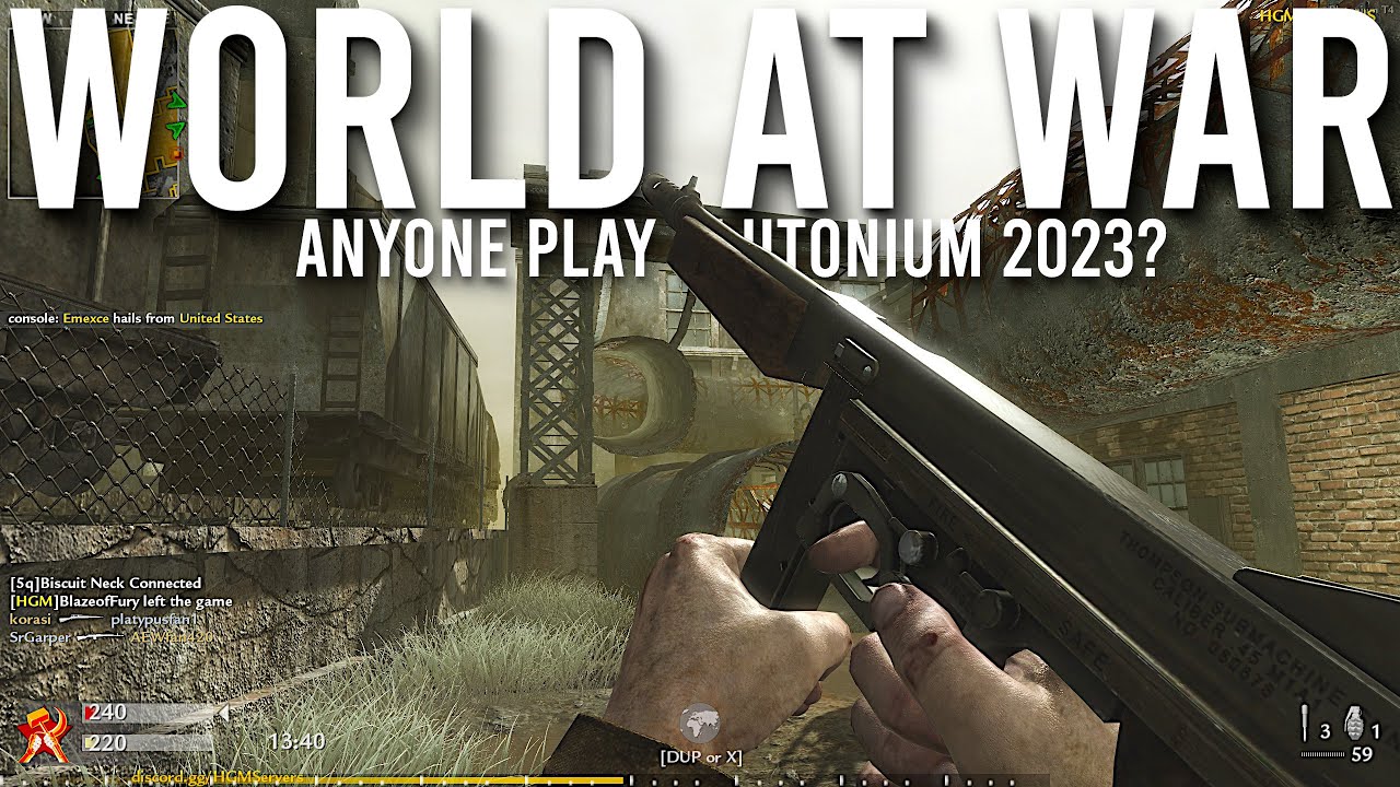 Does Anyone Play Call of Duty World at War Plutonium Mod In 2023?