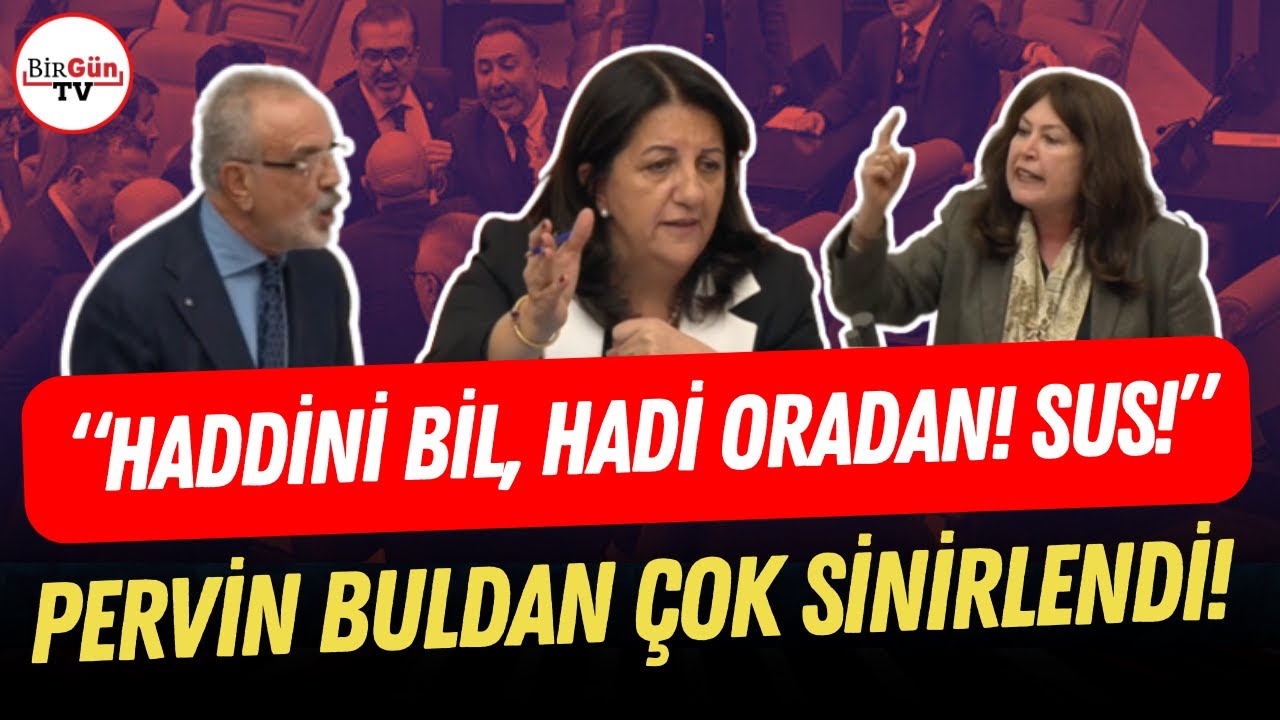 TBMM’DE GECE YARISI KAVGA ÇIKTI I DEM Partili’ler ile İYİ Partili’ler birbirinin üzerine yürüdü