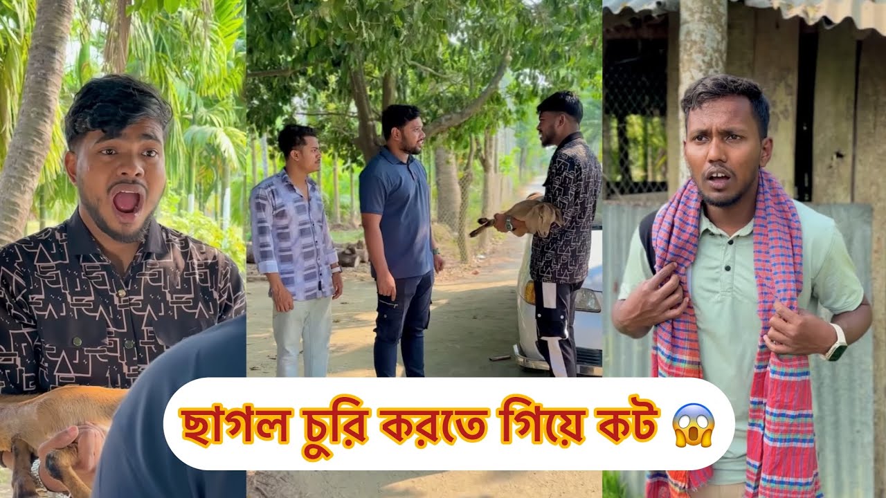 ছাগল চুরি করতে গিয়ে কট || Bangla fanny video || Funny Video || funny Natok || Rk boys || 2026