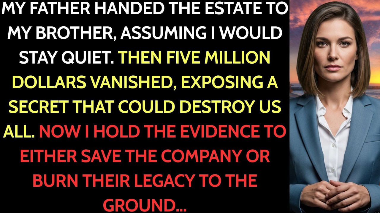 Dad Announced Your Brother Deserves The Entire Estate Then His Company Lost Its $5.1M Silent Partner