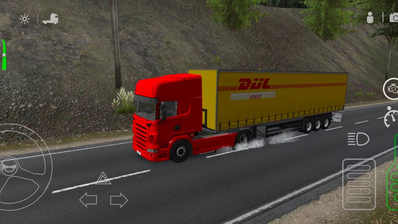 Universal Truck Simulator Gameplay / Transport Food By Scannia Truck ✓