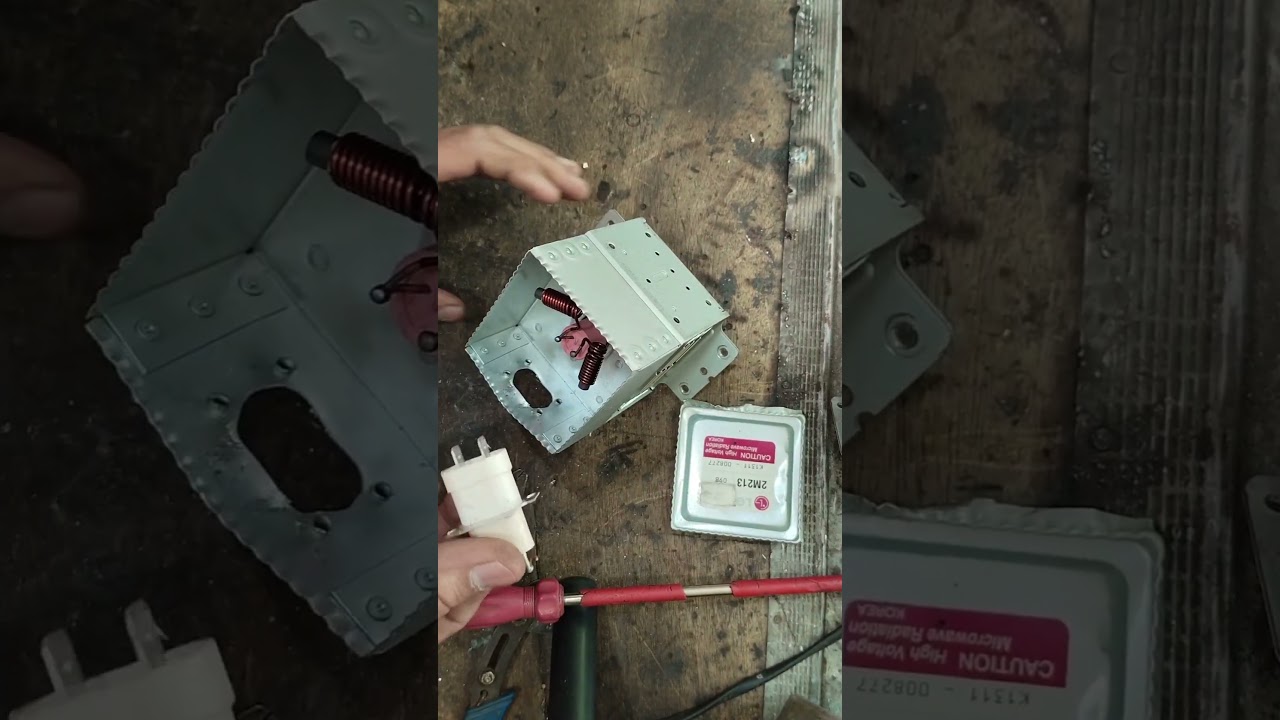 How to repair Magnetron N.A.ELECTRICALS  #experiment #naelectricals #microwaverepair