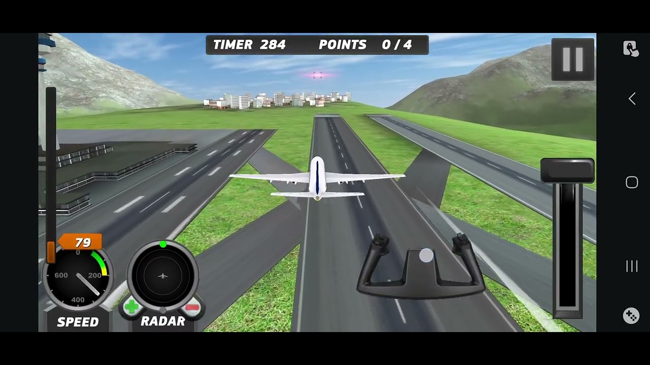 Airplane flying pilot Android HD Gameplay