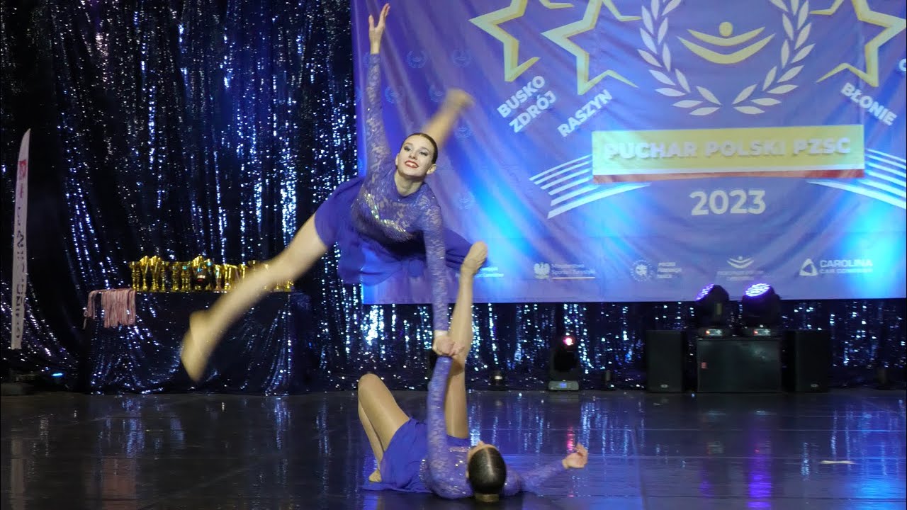 *FIRE Cheerleaders Kraków * - PERFORMANCE CHEER - CHEER JAZZ  DUET/ Chęciny 2023