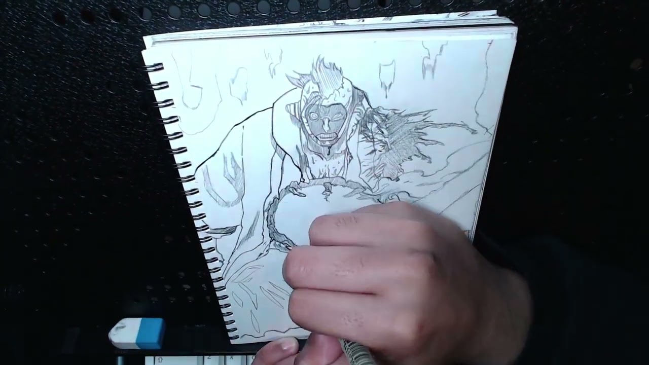 Mayuri Kurotsuchi ( 涅 マユリ ) - Full Process - #kdotbtart22 #titekubo #mayurikurotsuchi #bleach