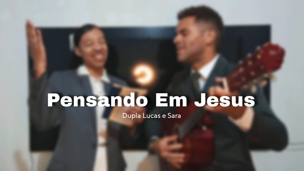 Pensando Em Jesus l Harpa Carista 17 l Dupla Lucas e Sara l Cover.