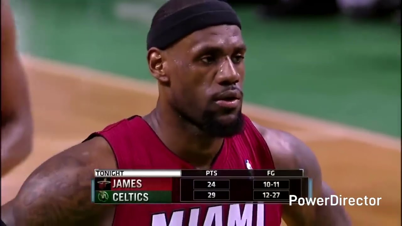 Lebron James ASCENSION to FLOW STATE @ 2012 ECSF Game 6 vs Boston Performance Highlights pt. 3