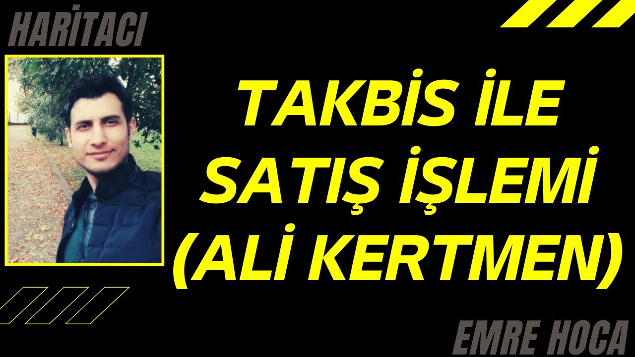 TAKBİS İle Satış İşlemi