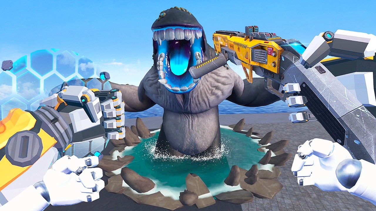 Fighting Kaiju in the NEW Survival Mode