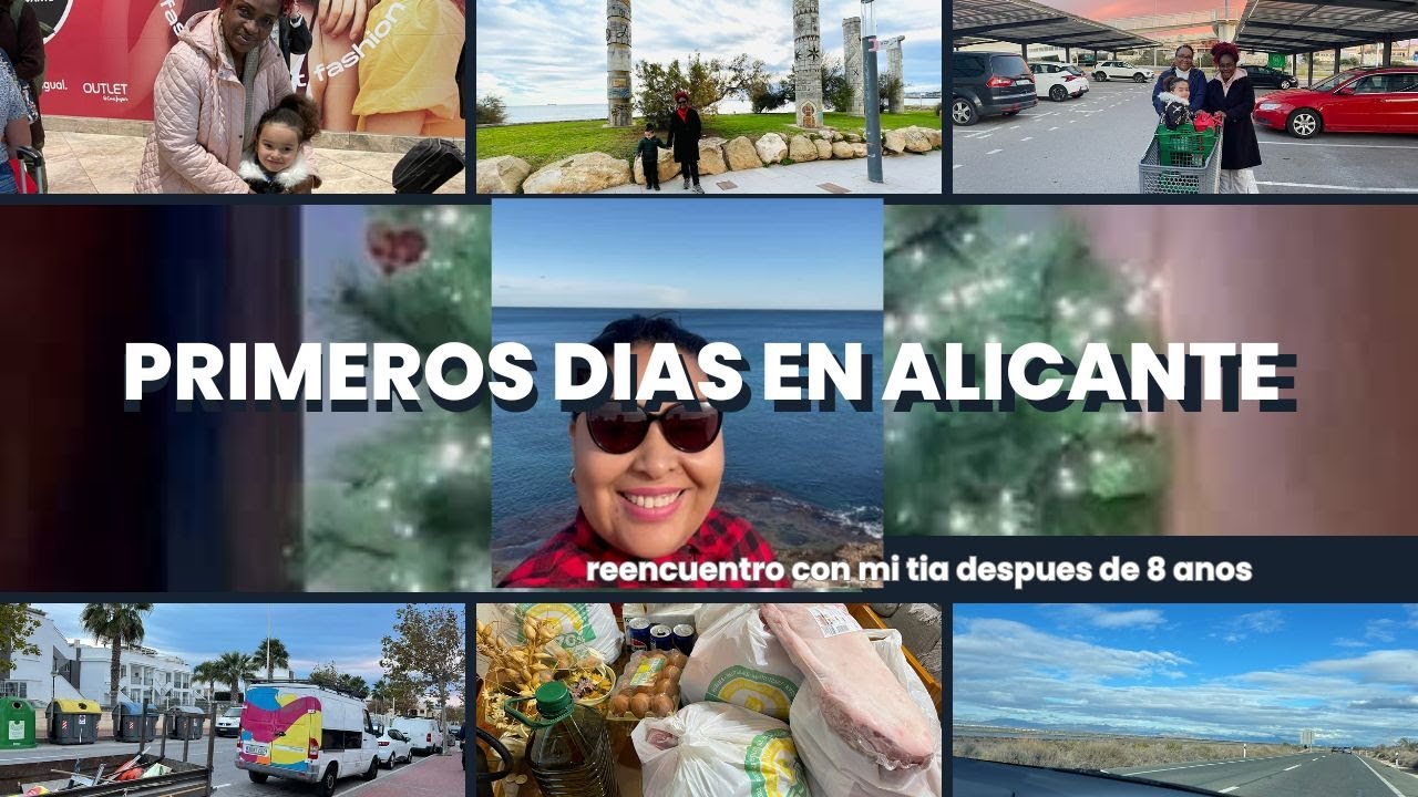 1eros dias en Alicante, reencuentro con mi tia  #travel #vlogs #cuba #spain #italy @Con Da Kissy