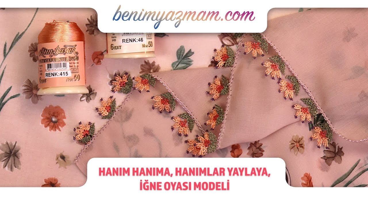 Hanım Hanıma, Hanımlar Yaylaya İğne Oyası Model Uygulaması( Desen 690! ) 🤗🏵❤️