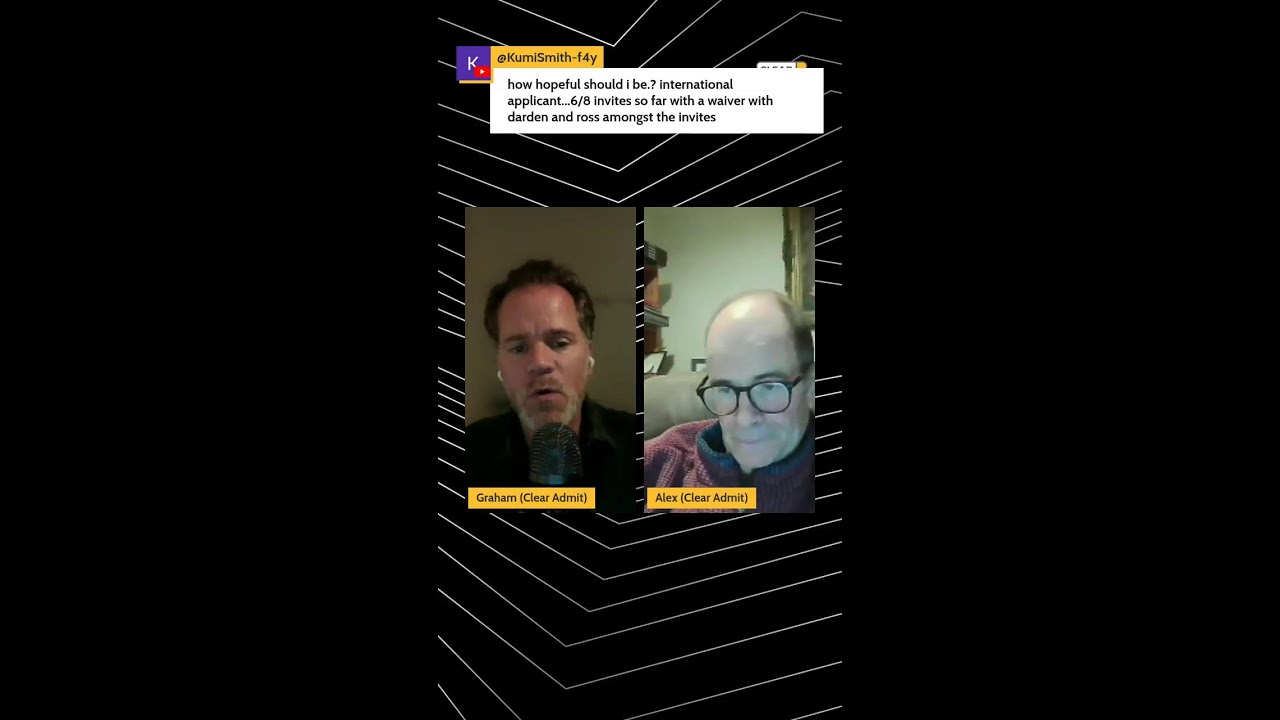 Clear Admit Live AMA 📱