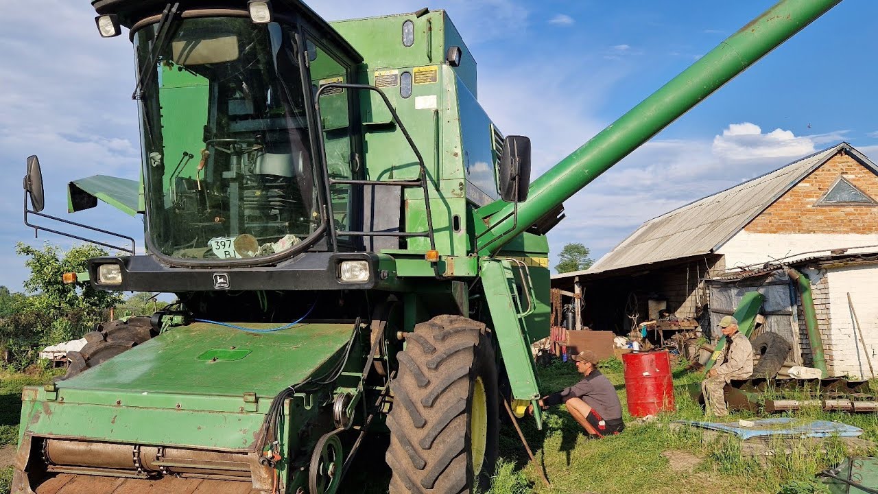 Ремонт комбайна JOHN DEERE 1188 продовжується👍👍👍