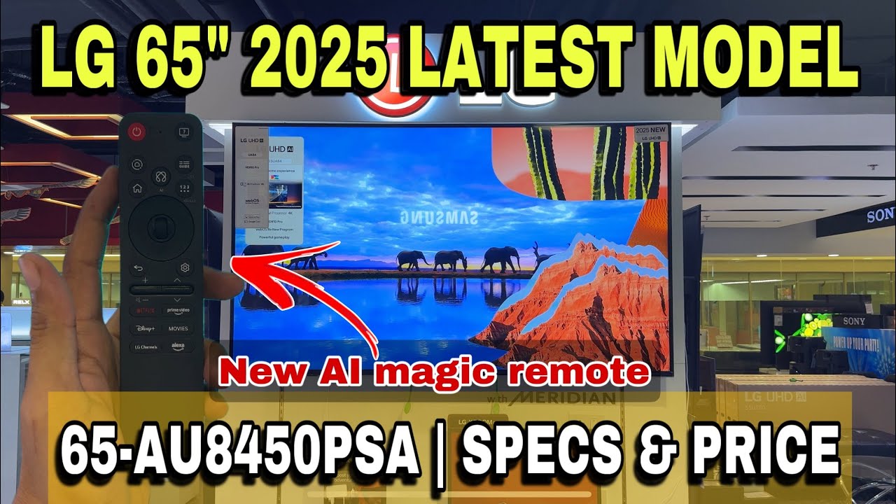 LG 65AU8450PSA | 2025 LATEST MODEL