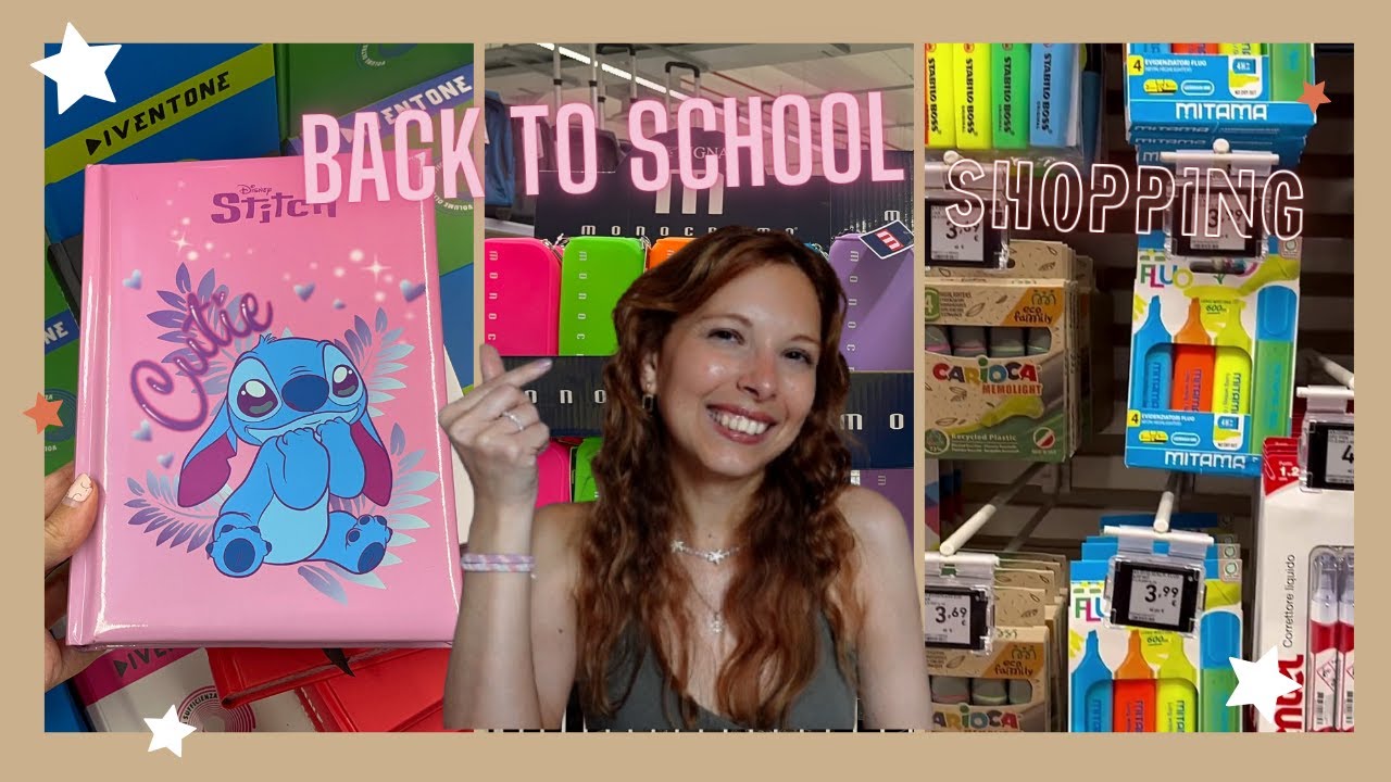 BACK TO SCHOOL 2025 | Shopping Vlog 🛒 📚