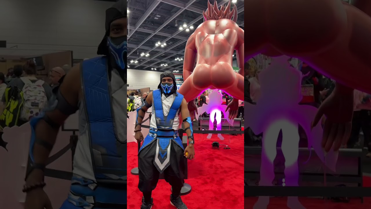 You can&rsquo;t hide from SubZero #mortalkombat2 #nycc2025 #trending #subzeromk #newyorkcomiccon2025
