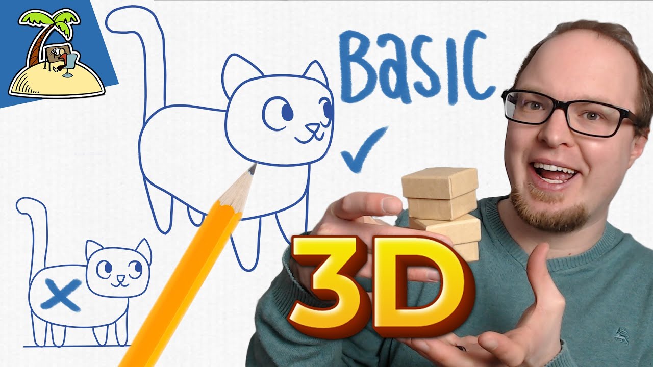 Better character drawings with basic 3D perspective