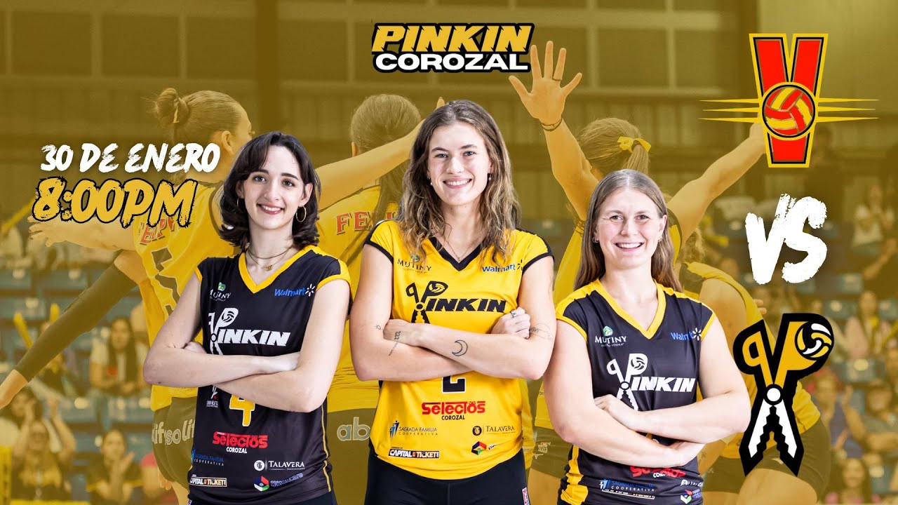 LVSF VALENCIANAS DE JUNCOS VS PINKIN DE COROZAL COLISEO CARMEN Z. FIGUEROA (30-ENERO-2026)