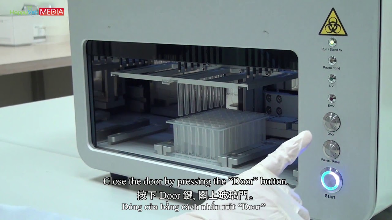 C&aacute;ch sử dụng m&aacute;y taco 24 Automatic Nucleic Acid Extraction System | HappyVet