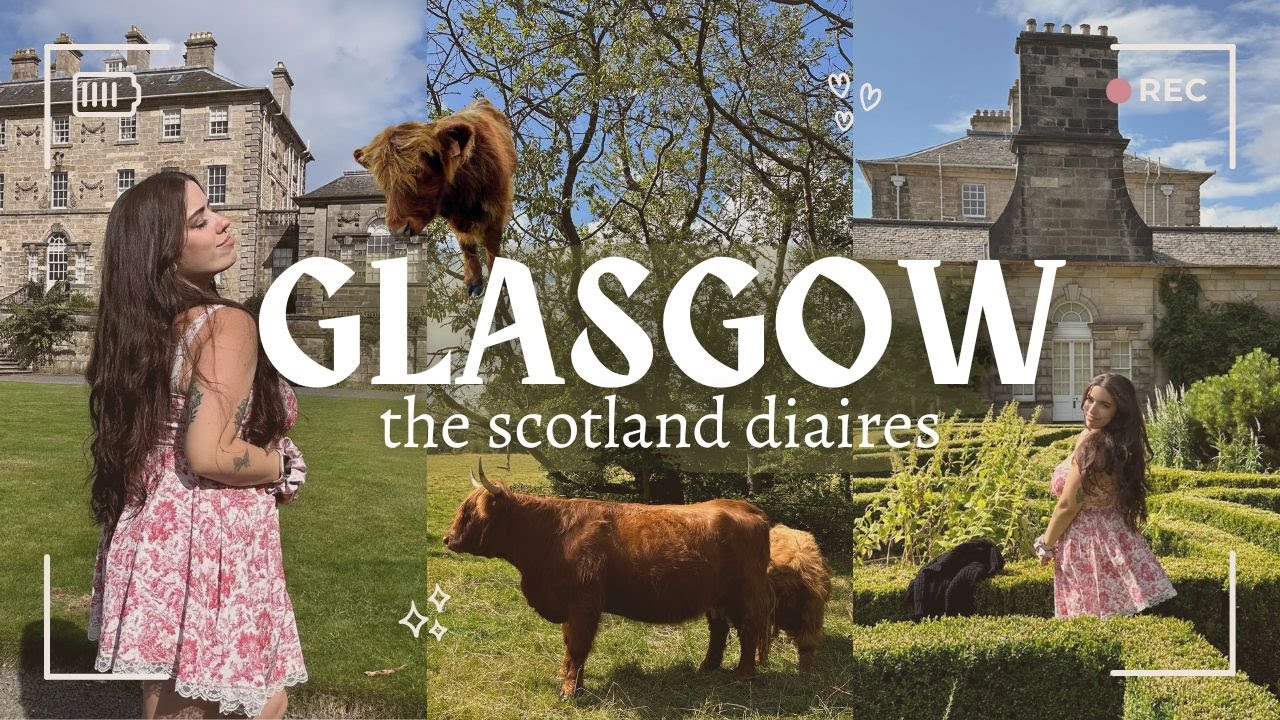 the Scotland diaries | highland cows & visiting Glasgow's most beautiful park