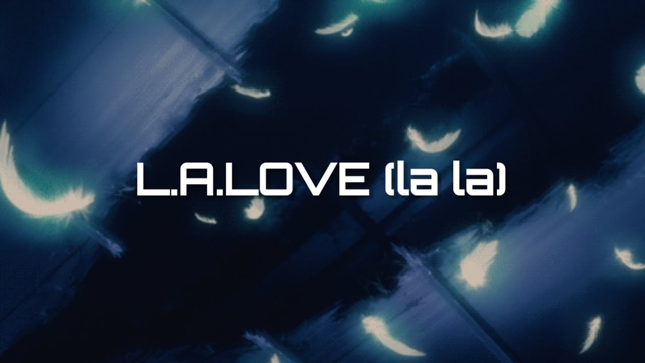 Fergie ft. YG - L.A.LOVE (la la) (slowed/reverb)