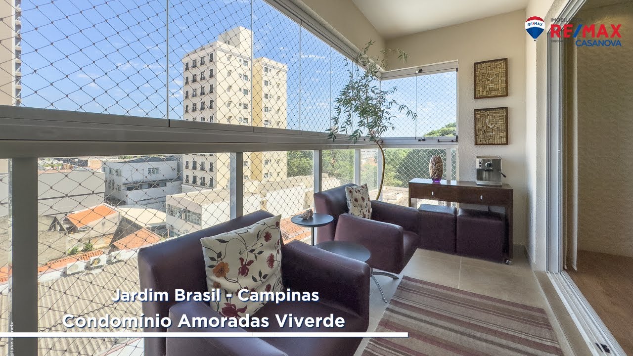 Apartamento a venda 3 dormitórios, 3 vagas, 95m², R$ 1.080.000 Condomínio Viverde Campinas/SP