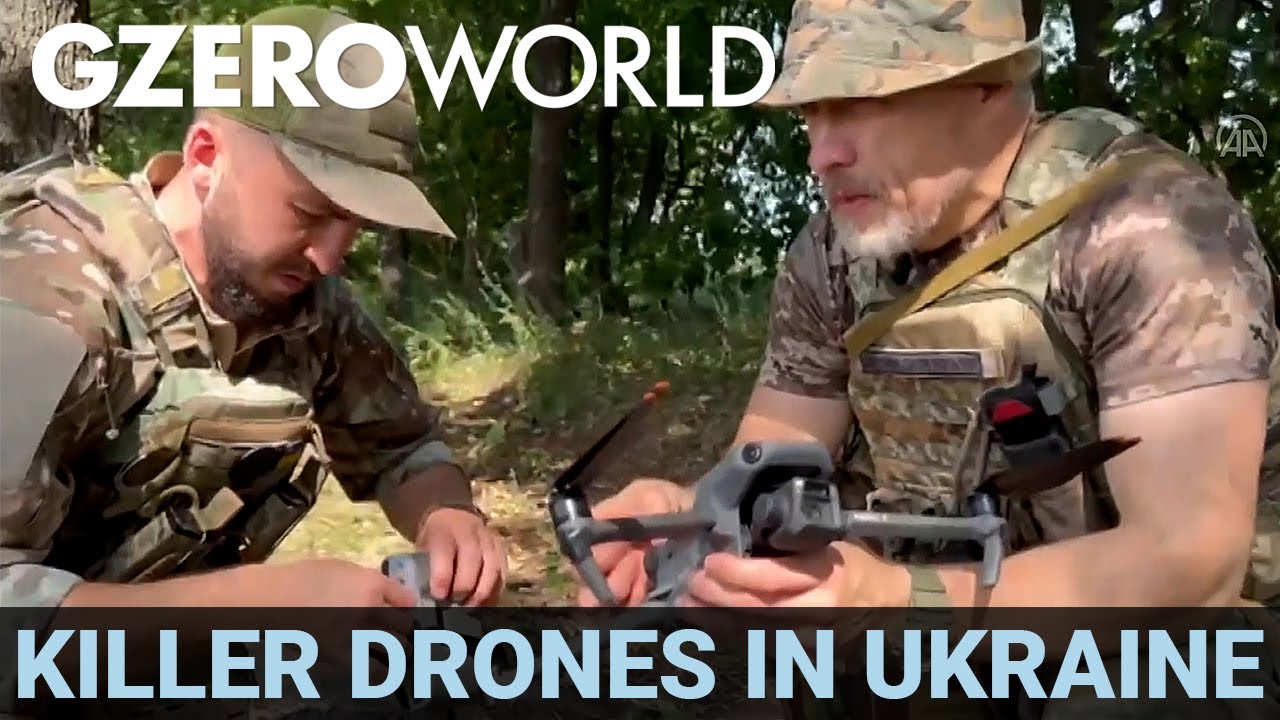 Tiny Drones in Ukraine Are Destroying Tanks | GZERO World