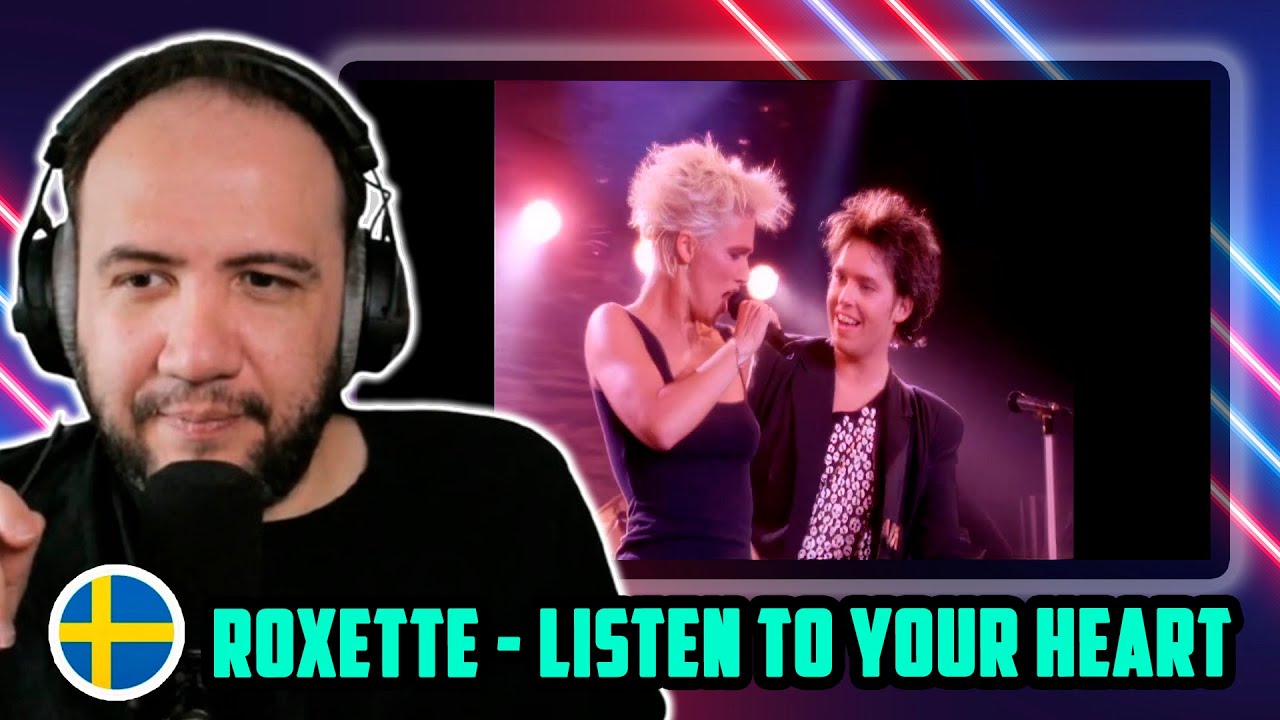 🇸🇪 Roxette - Listen to Your Heart (Official Video Remastered) TEACHER PAUL REACTS SVERIGE