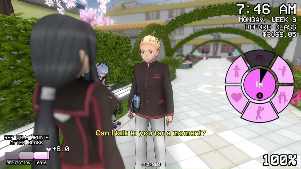 ENAMORAMOS y BULLEAMOS a las RIVALES!!! Yandere simulator modo 1989 método canon rivales 8 y 9