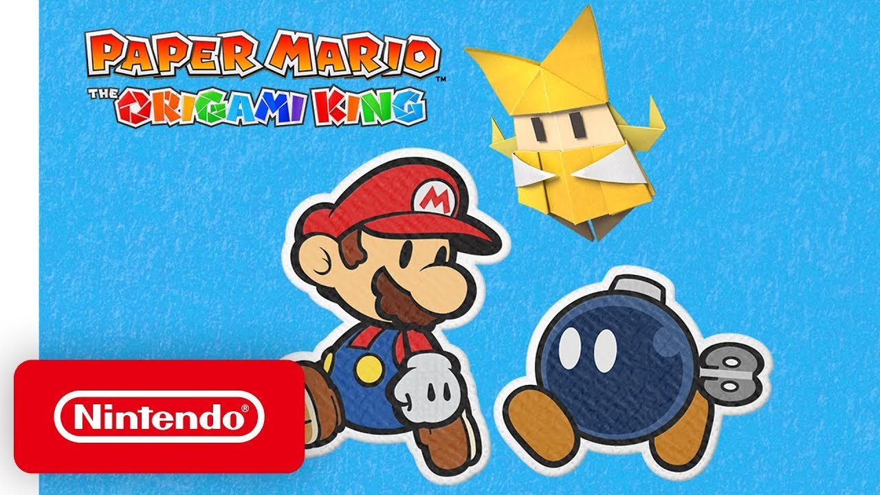 PAPER MARIO THE ORIGAMI KING PART 2 !!!!!!!!!!!