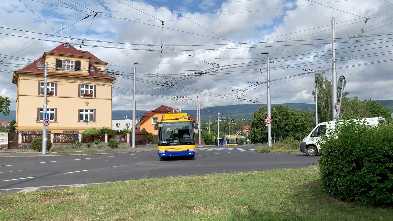 Trolleybusse in Teplice (Trnovany)