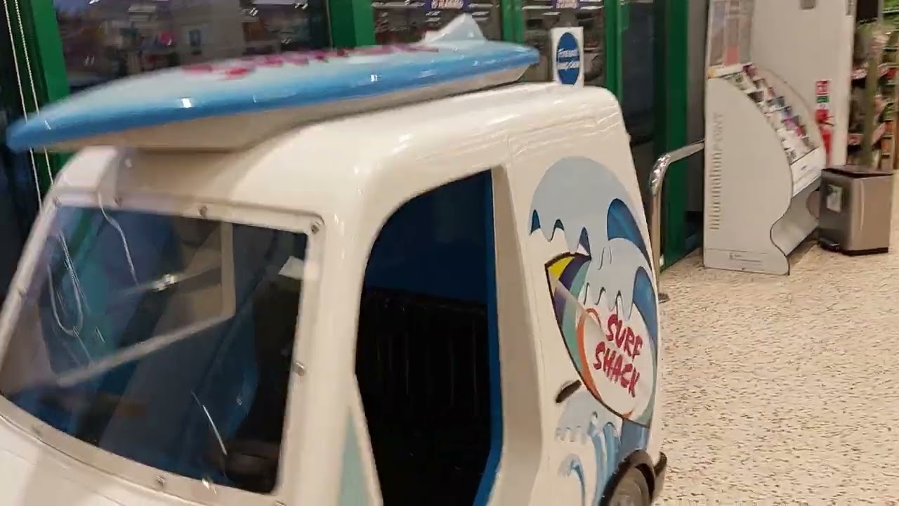 Jolly Roger Surf Shack Van Kiddie Ride
