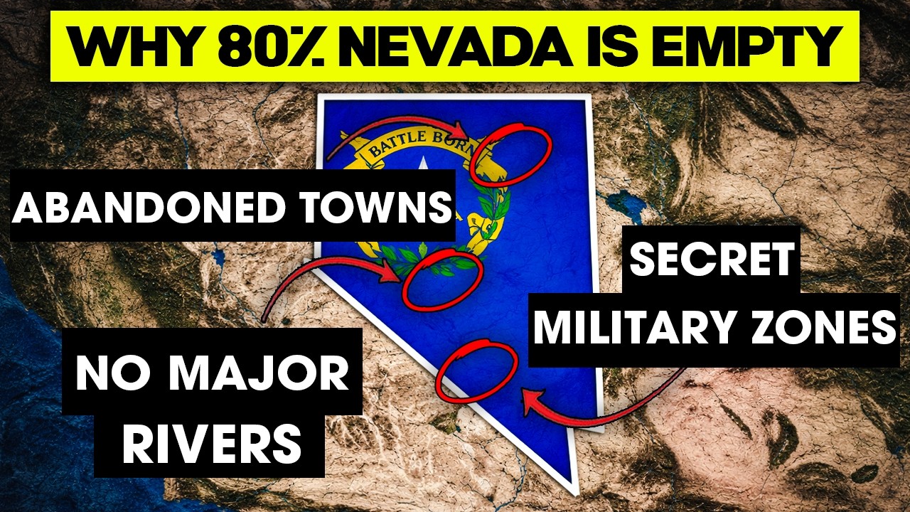 Why Nevada's Desert Is Mostly Empty (Maps Don’t Tell You This)