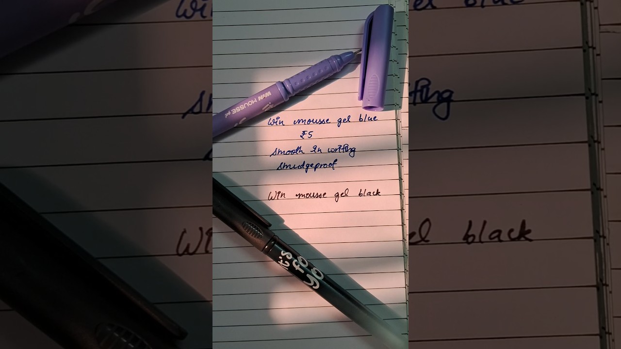 Win mousse gel pen 🎀 
