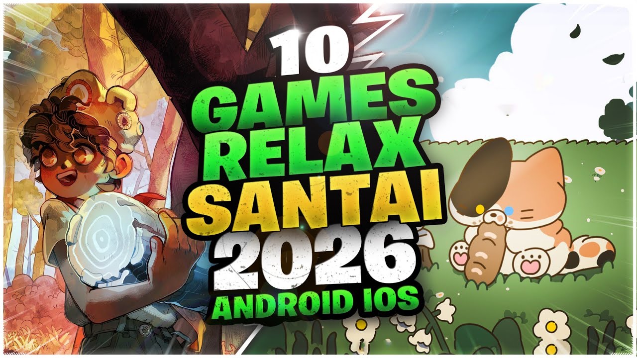 10 Game Relaxing Santai Chill Mantaps Terbaik 2026 Android iOS 