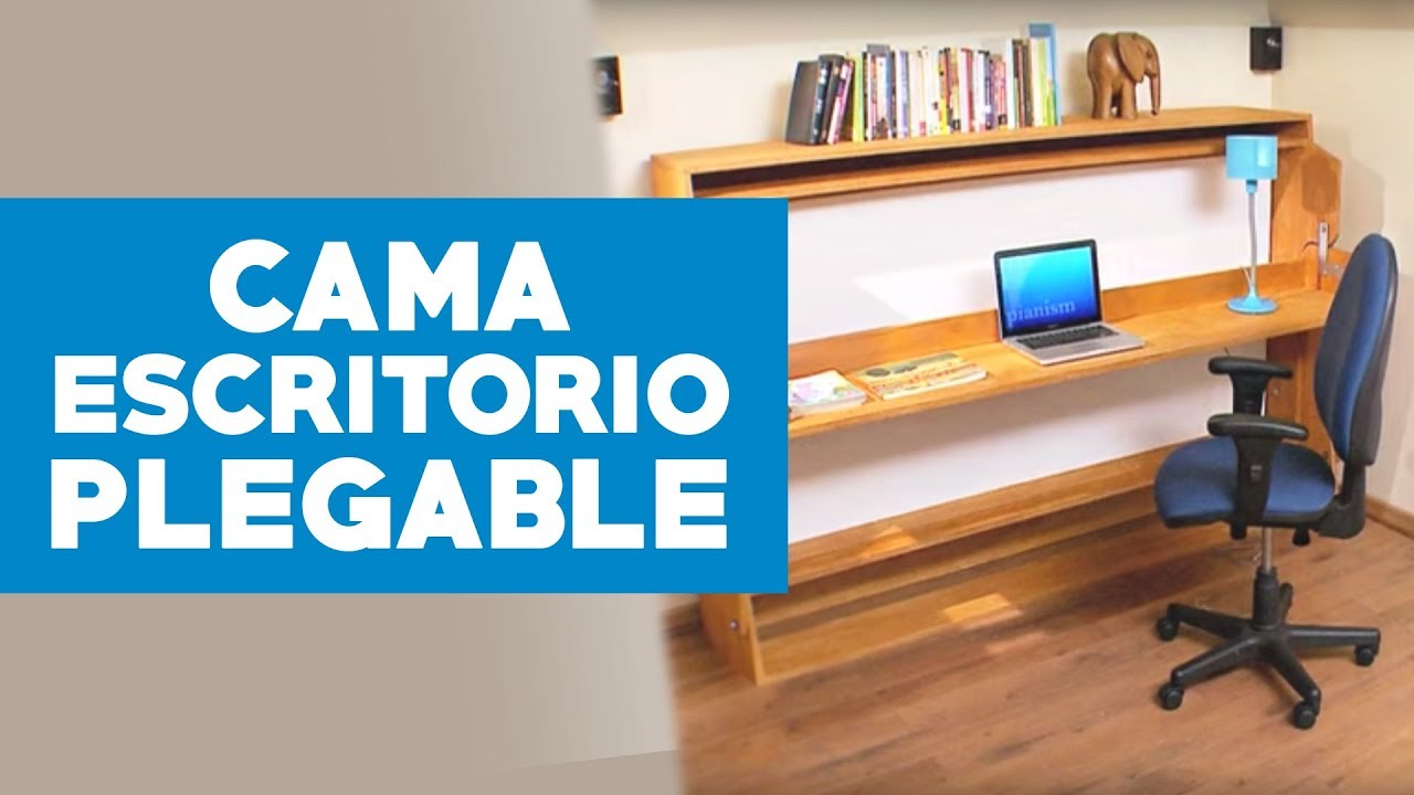 Cómo construir un escritorio con cama plegable