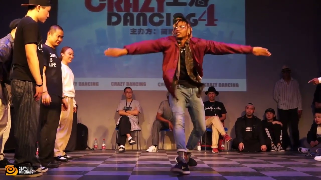 Greenteck Slim Boogie Franqey Satoci VS Tai Eun G Dooho BoogieBoog  Popping 4ON4 Final Crazy Dancing