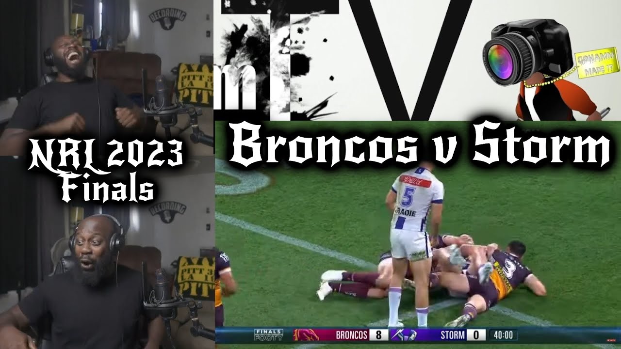 NRL 2023 | Broncos v Storm (FINALS WEEK 1) | GoHammTV Reaction