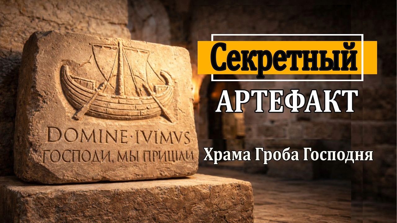 Это не показывают туристам. Невероятная находка в Храме Гроба Господня.
