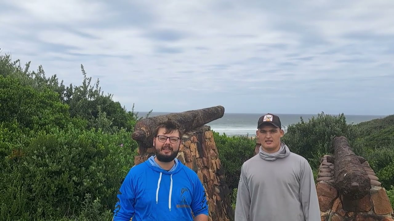 Great family fishing at Cannon Rocks! Caught two nice buggers!