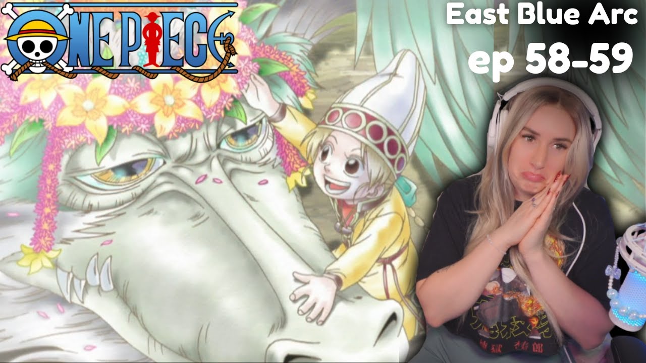 One Piece ep's 58 & 59 (DUB REACTION) | Grandpa Ryu!!! 🥹🫶