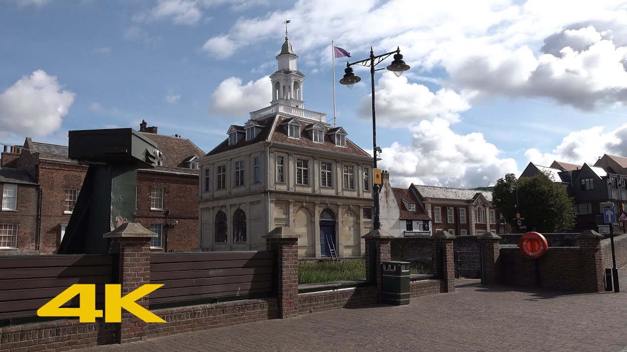King's Lynn Walk: Town Centre【4K】