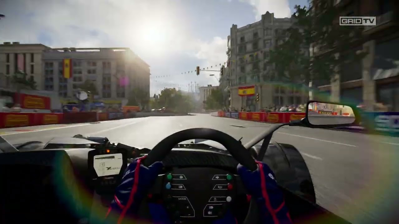Grid Legends Lightweights Barcelona   Memorial Run WR