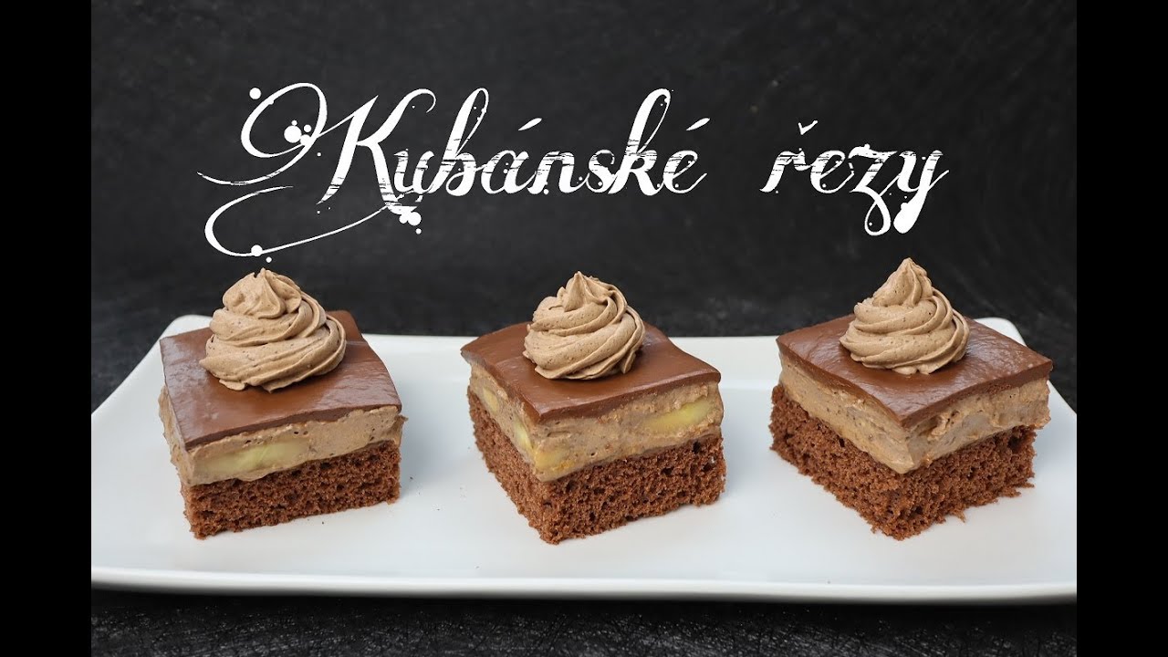 Kubánské řezy | Videorecept | Dvě v troubě | CZ/SK HD recipe