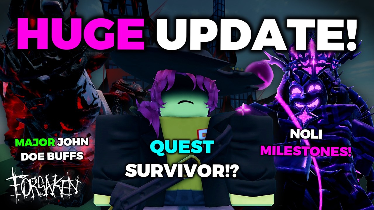 EVERYTHING NEW In The 4.0.0 JANE DOE Update! (Roblox Forsaken)