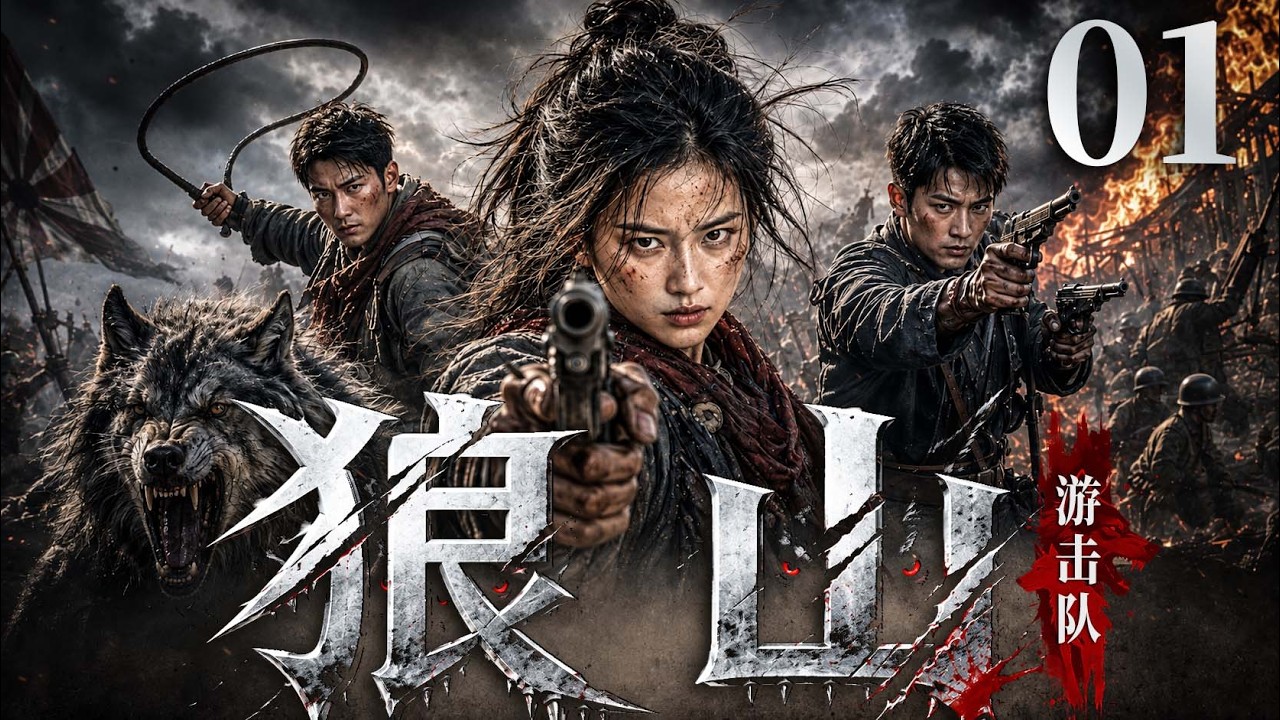 【精彩抗战剧】狼山游击队 01 | 他带着残兵组建抗日支队，炸毁炮楼，誓把进山扫荡的日军一个不留！（陈思诚、于震、王丽坤）